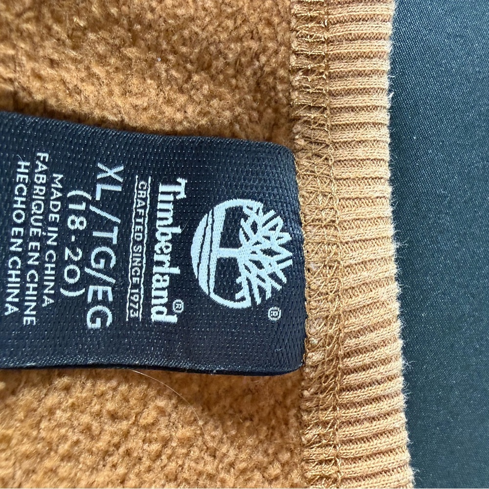 Timberland Tan Sweatshirt with Bold Logo (A286) - Picture 13 of 13
